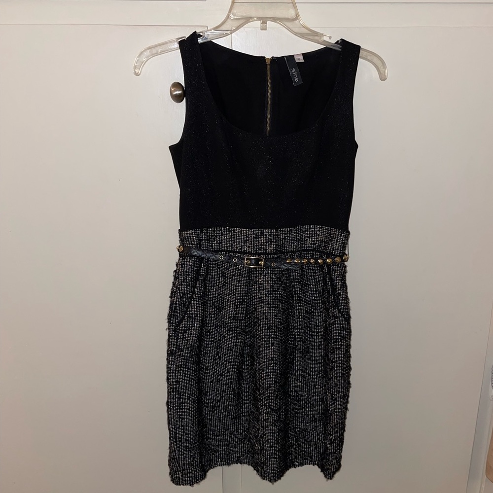 Sine Tweed Dress